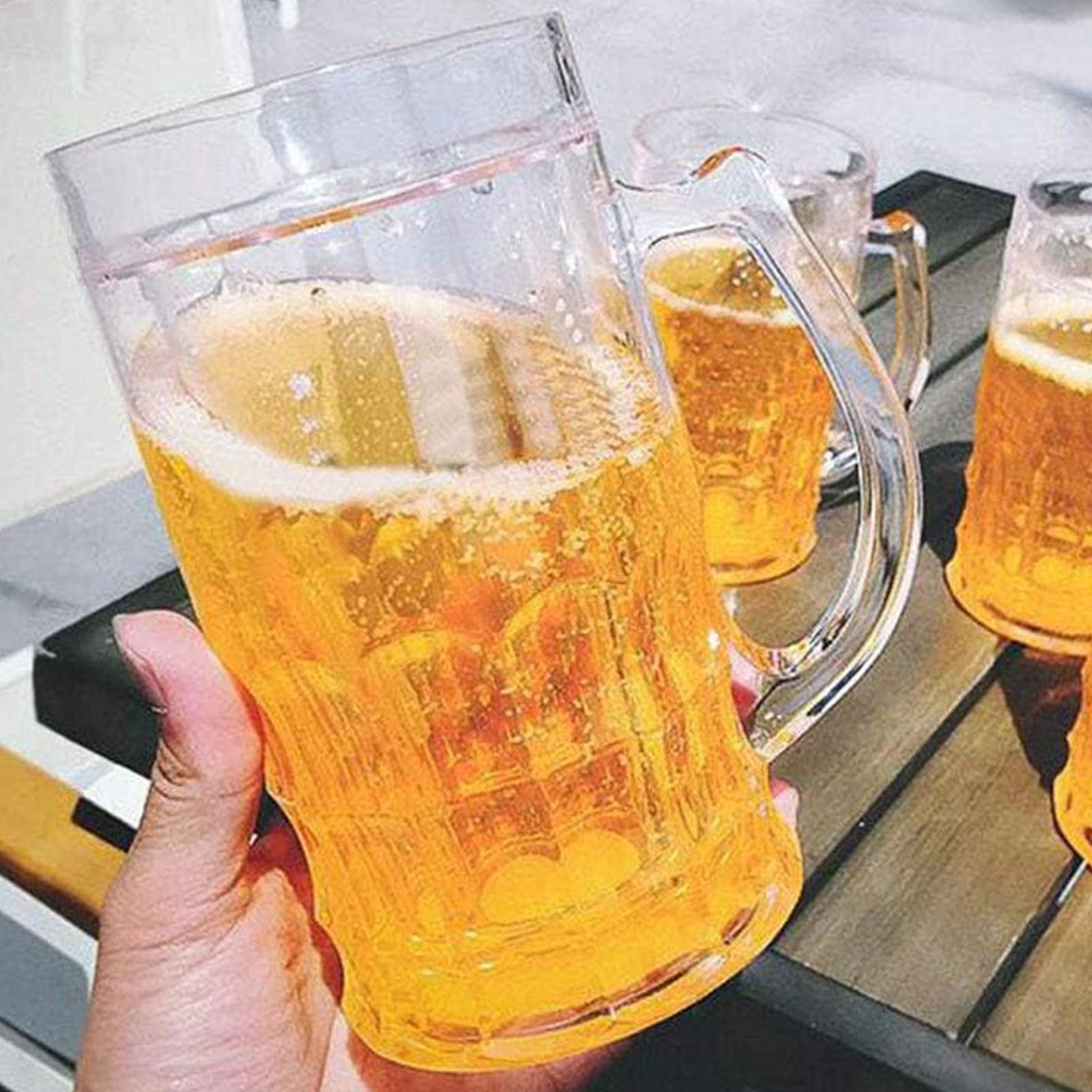 450ml 面白い偽造ビールマグカップ リアルなビールマグカ - Prank Toys のレビューと価格