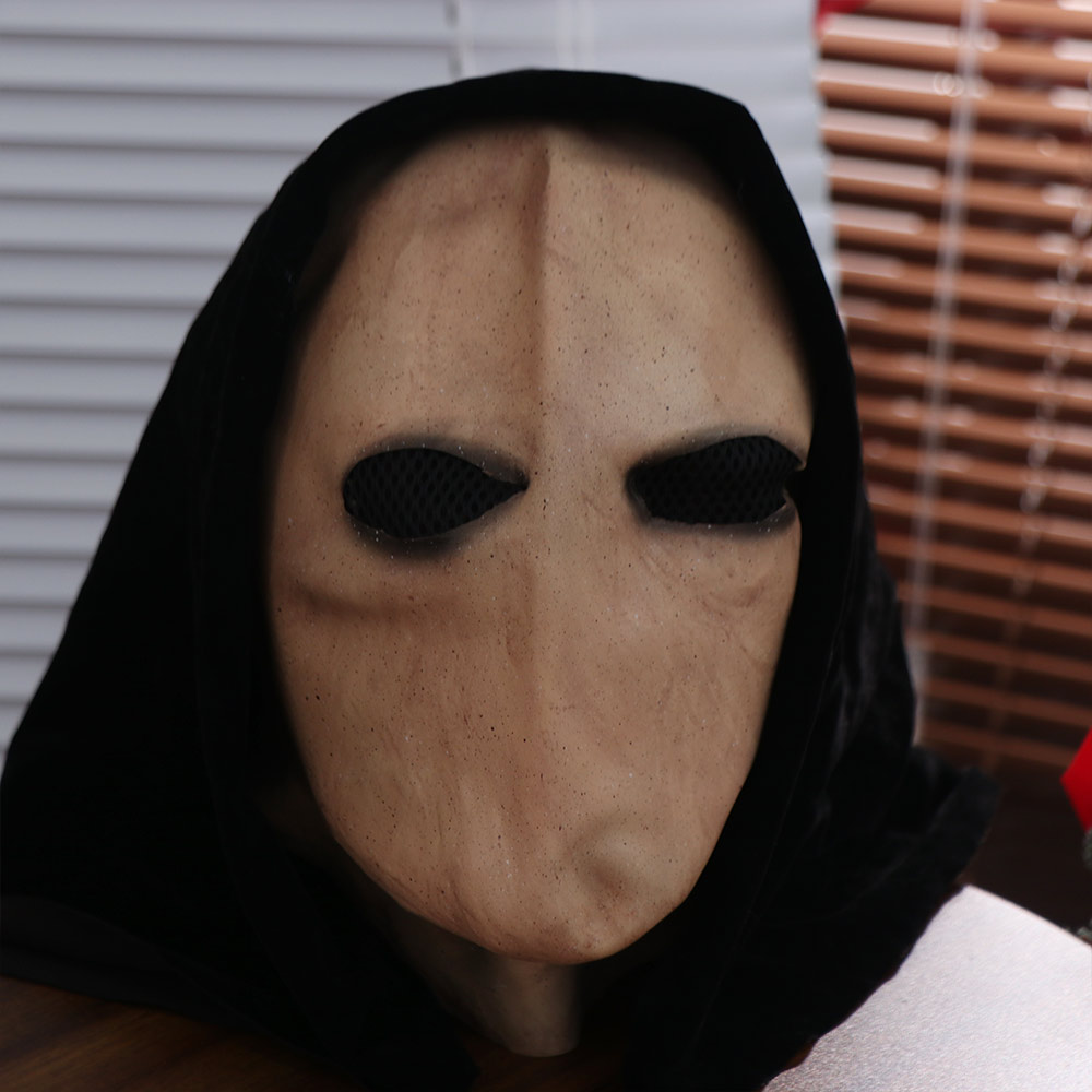 顔のない男 ハロウィン スレンダーマンマスク 無毒 リアルな - Latex Alien Mask Realistic のレビューと価格