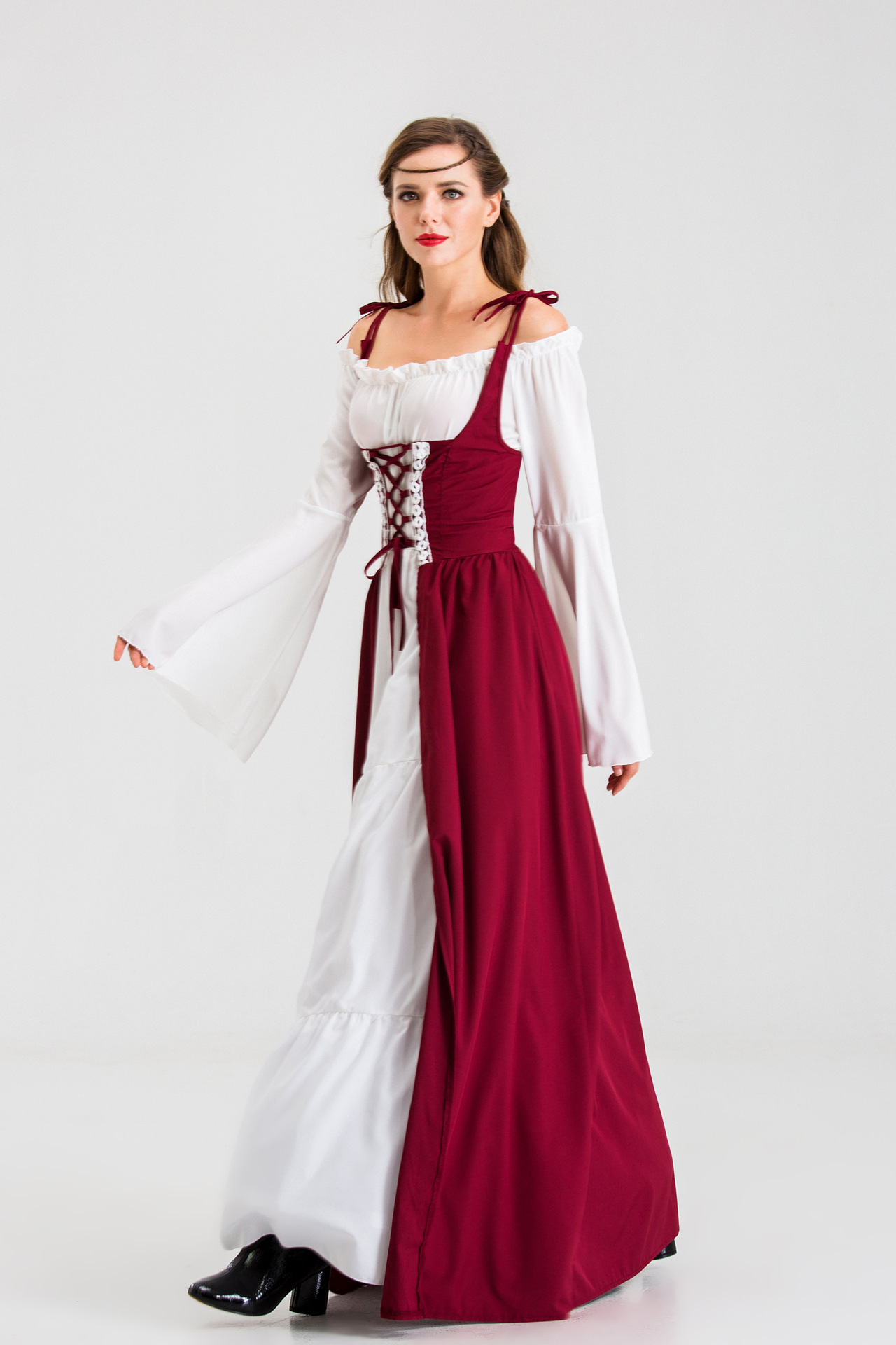 中世の女性王様ドレス ルネサンス ヴィクトリア朝 ヴィンテー - Medieval Renaissance Dress Women のレビューと価格