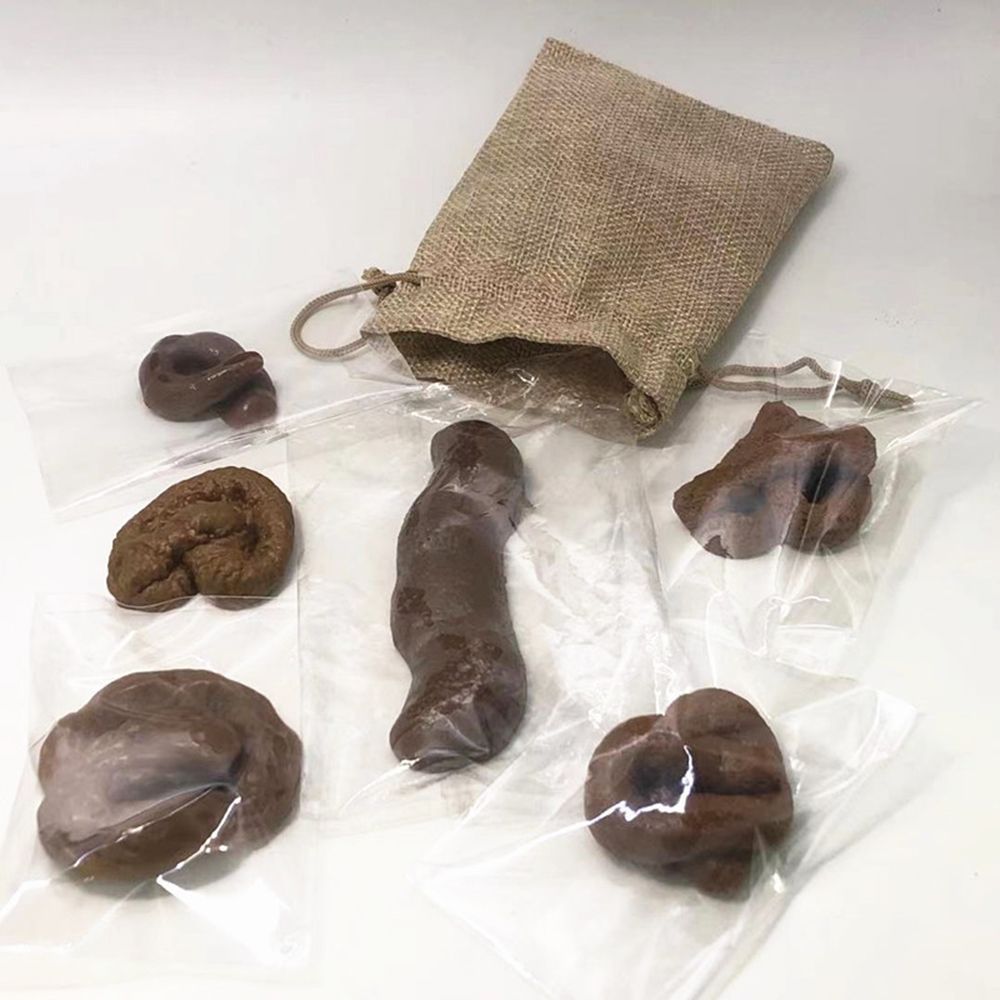 6個入り おもしろいたずらグッズ 愚者の日ギフト 面白いリア - Fake Poop Gag Gift のレビューと価格