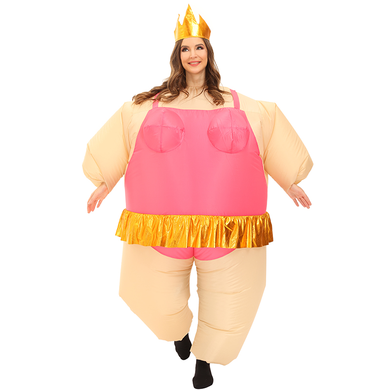 ホットアダルトブルーパープルバレエドレスインフレータブルコス - Inflatable Dinosaur Costume Adult のレビューと価格