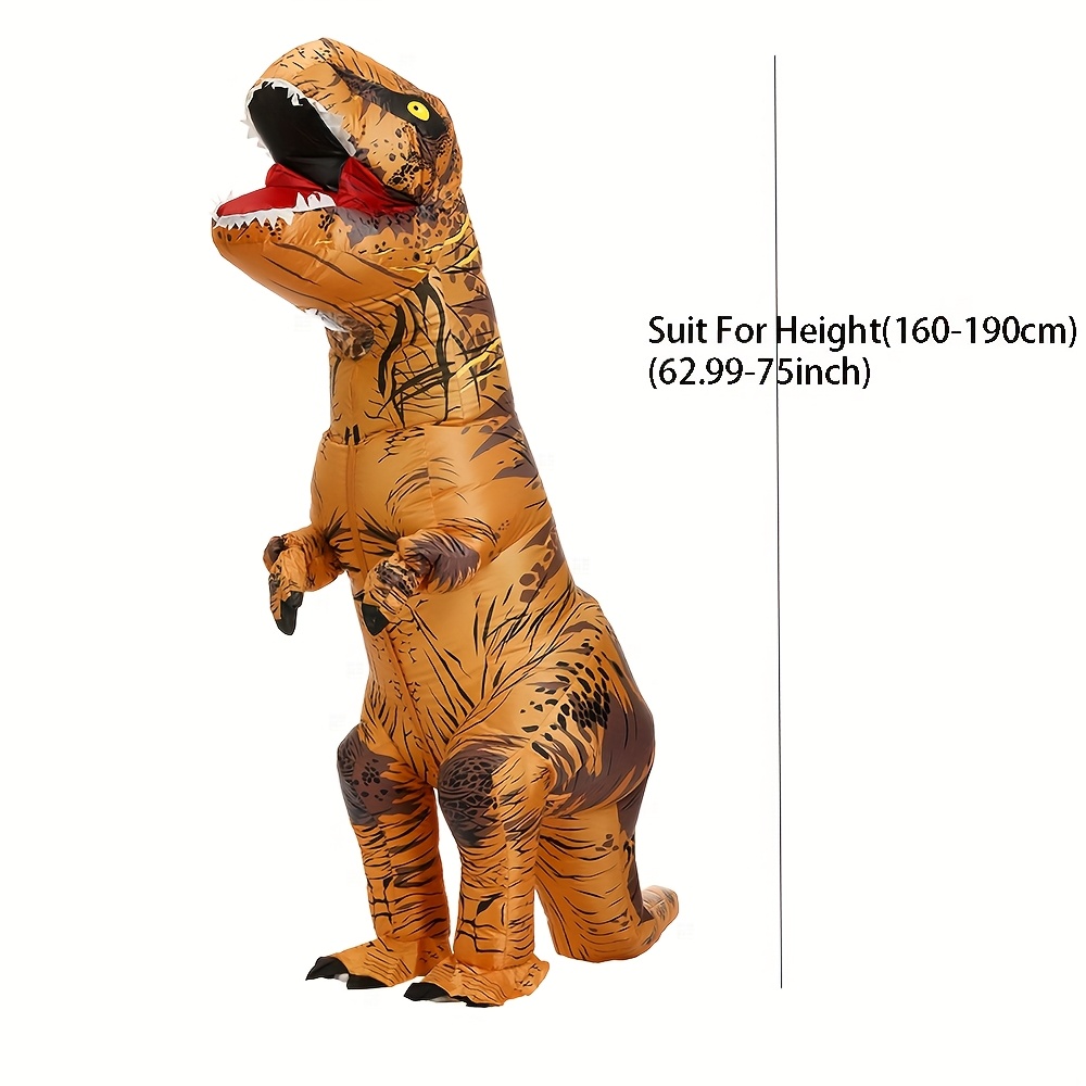 大人用インフレータブル恐竜ハロウィンコスチューム、ハロウィン - Inflatable Dinosaur Costume Adult のレビューと価格