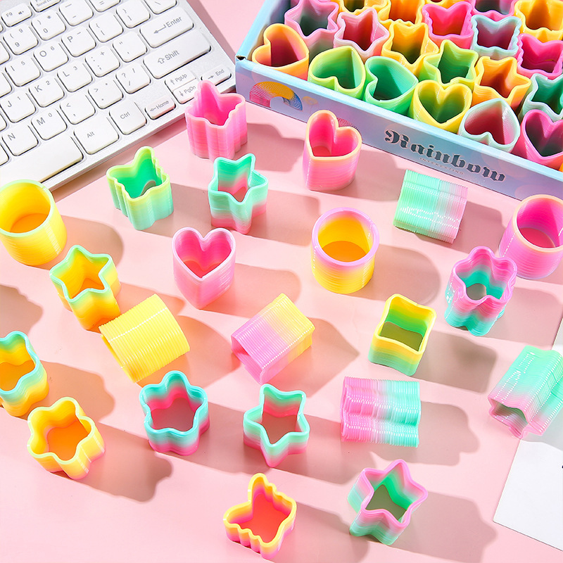 レインボーマジックスプリングスサークルおもちゃ 子供用 柔軟 - Novelty Gifts のレビューと価格