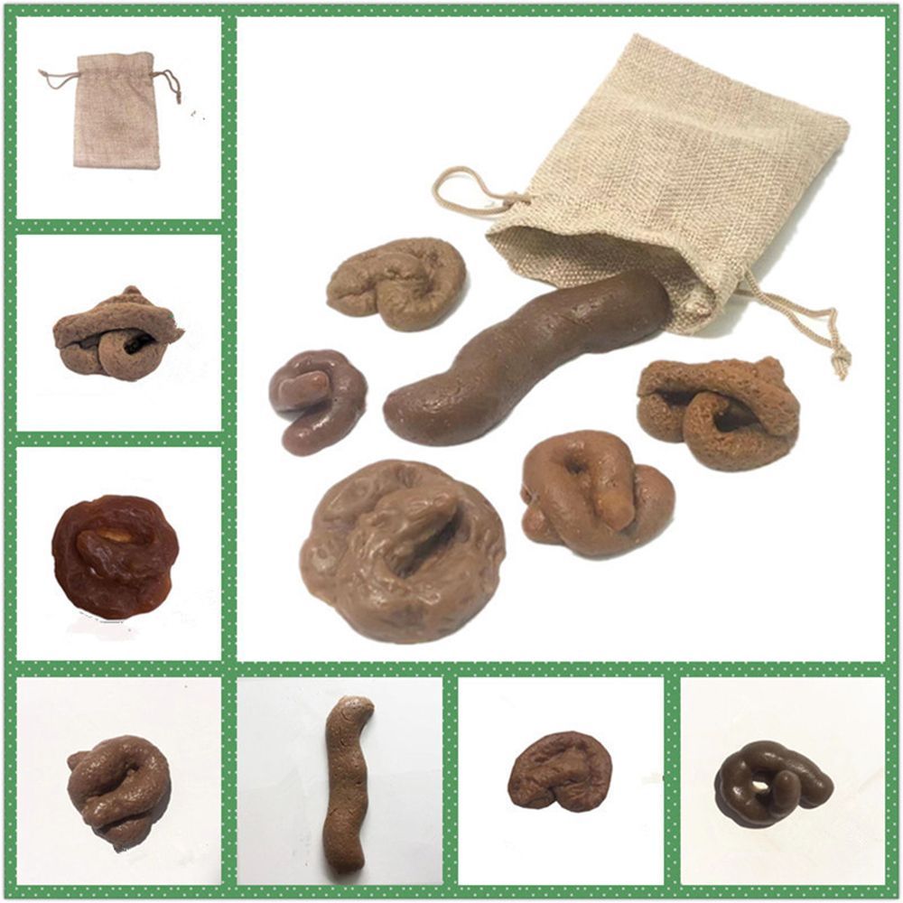 6個入り タードトリッキー フールズデー ストレス解消 フェ - Fake Poop Gag Gift のレビューと価格