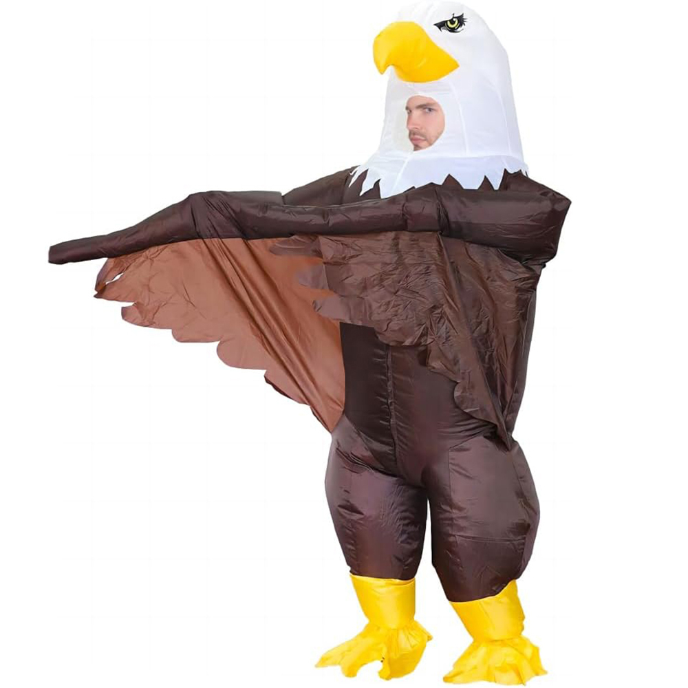 2026年ハロウィン大人用インフレータブル白頭鷲コスチューム - Costumes のレビューと価格
