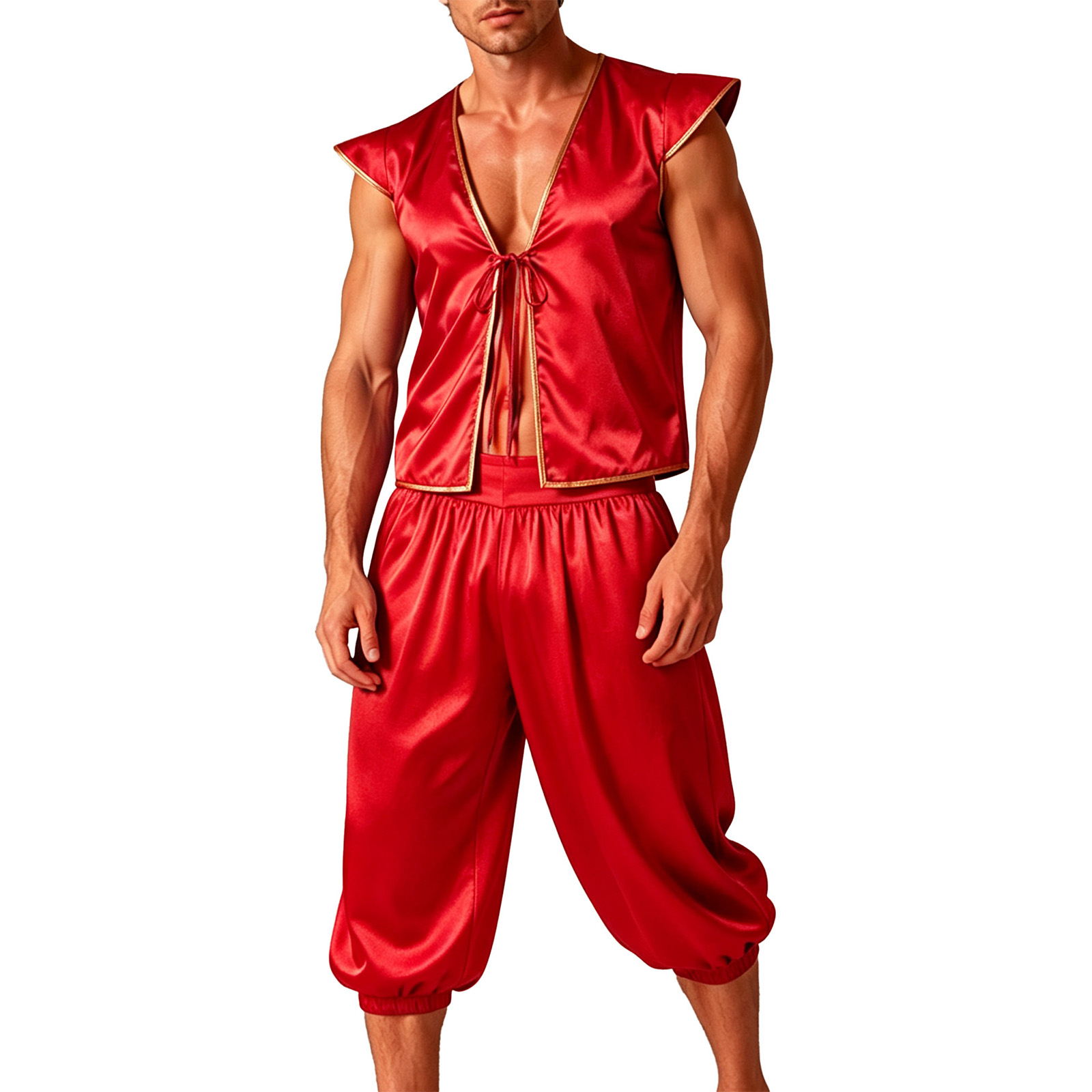 男性用、アラビアの王子風コスプレ衣装。ハロウィーン、カーニバ - Costumes のレビューと価格