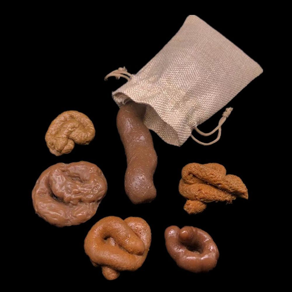6個入り ジョークトリックガジェット スクイッシュ アンチス - Fake Poop Gag Gift のレビューと価格